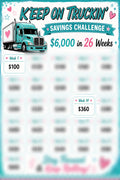 Vacation Fund!! $6K In 26 Weeks!